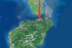 湛江虽有703万常住人口，但是市区繁华程度远不如297万的海口